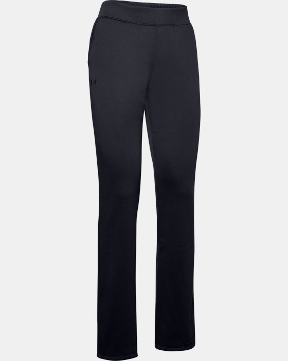 Women's Armour Fleece® Pants, Black, pdpMainDesktop image number 4